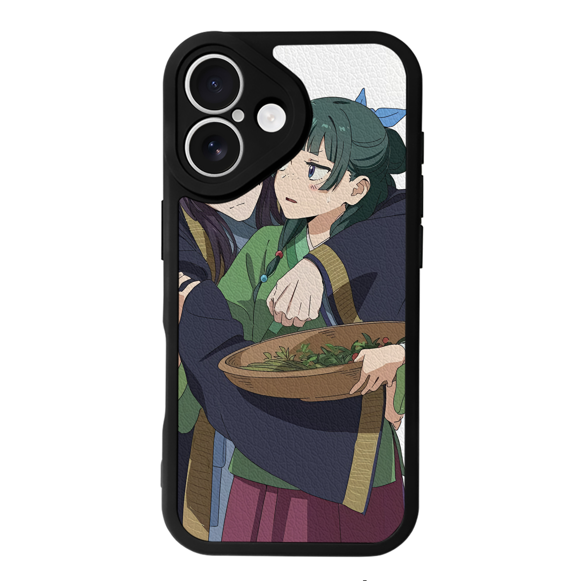 薬屋のひとりごと The Apothecary Diaries 【iPhone 16シリーズ対応】シリコンスマホケース（レザー調） 材質：シリコン